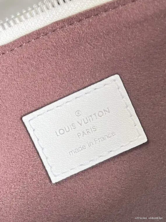 Official oldcobbler VUITTON LOUIS PM-26*20*12cm COUSSIN 0624